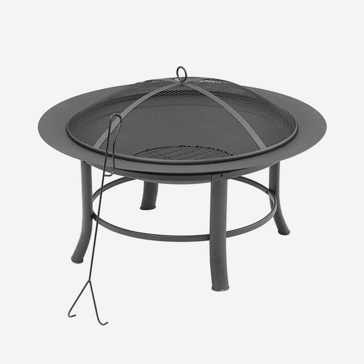 28'' pyöreä puulämmitteinen patiokulho Firebowl