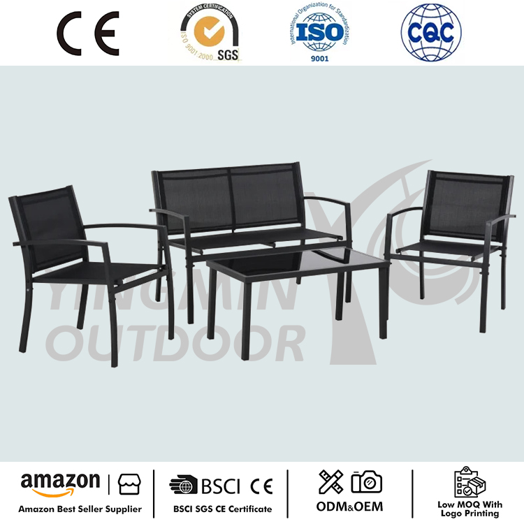 4 kpl Conversation Textilene -setti