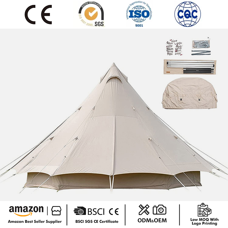 4 Season Cotton Canvas Pyramid Teltta