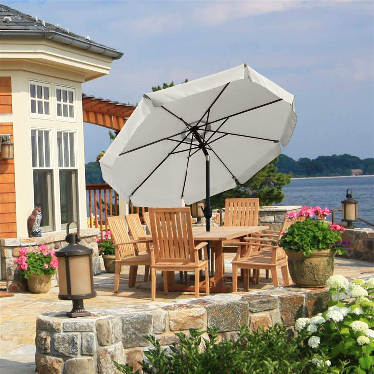 7,5 jalkaa 8 Ribs Market Patio Umbrella