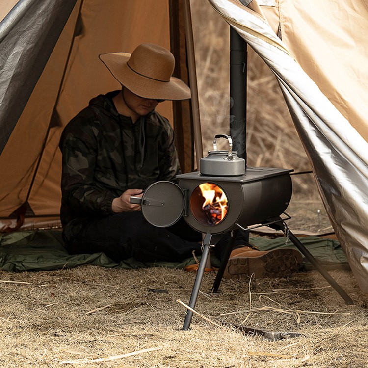 Camping Monikäyttöinen puuhella