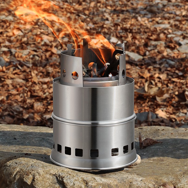 Camping Wood BBQ liesi