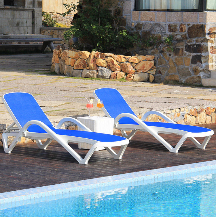 Viisiasentoinen Chaise Lounge Patio lepotuoli