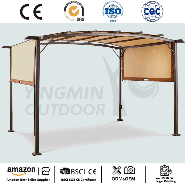 Ulkoilmavedettävä pergola -katos