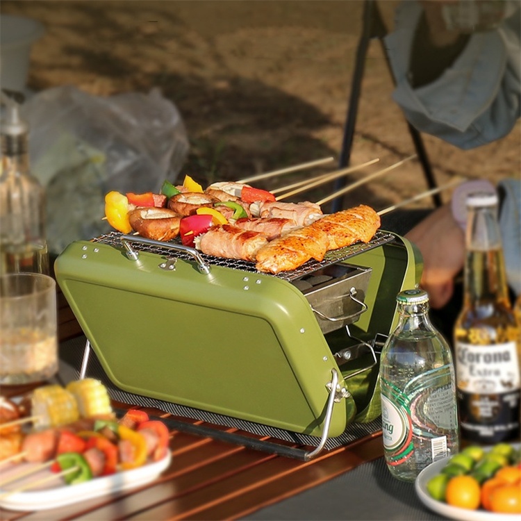 Kannettava BBQ -matkalaukku