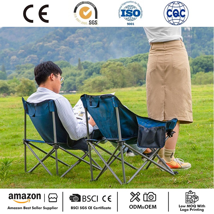 Kannettava kokoontaittuva Camping kalastustuoli