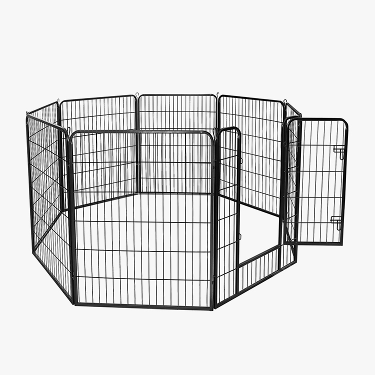 8 paneelia Metal Barrier Kennel Fence