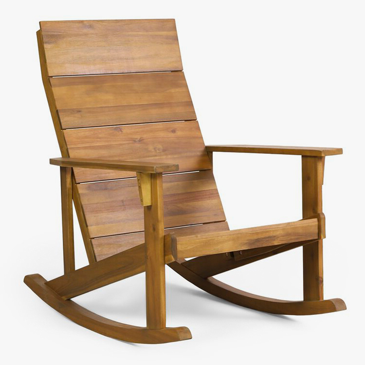 Massiivipuuta Adirondack keinutuoli